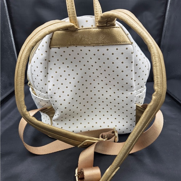 Loungefly Disneyland Small World White and Gold Backpack - Picture 3 of 13